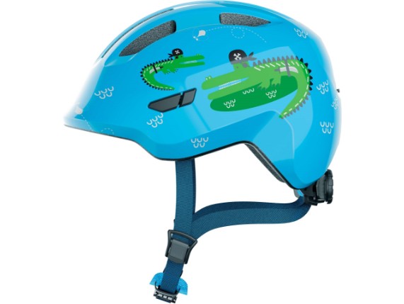 Abus Smiley 3.0 Blue Croco kids helmet
